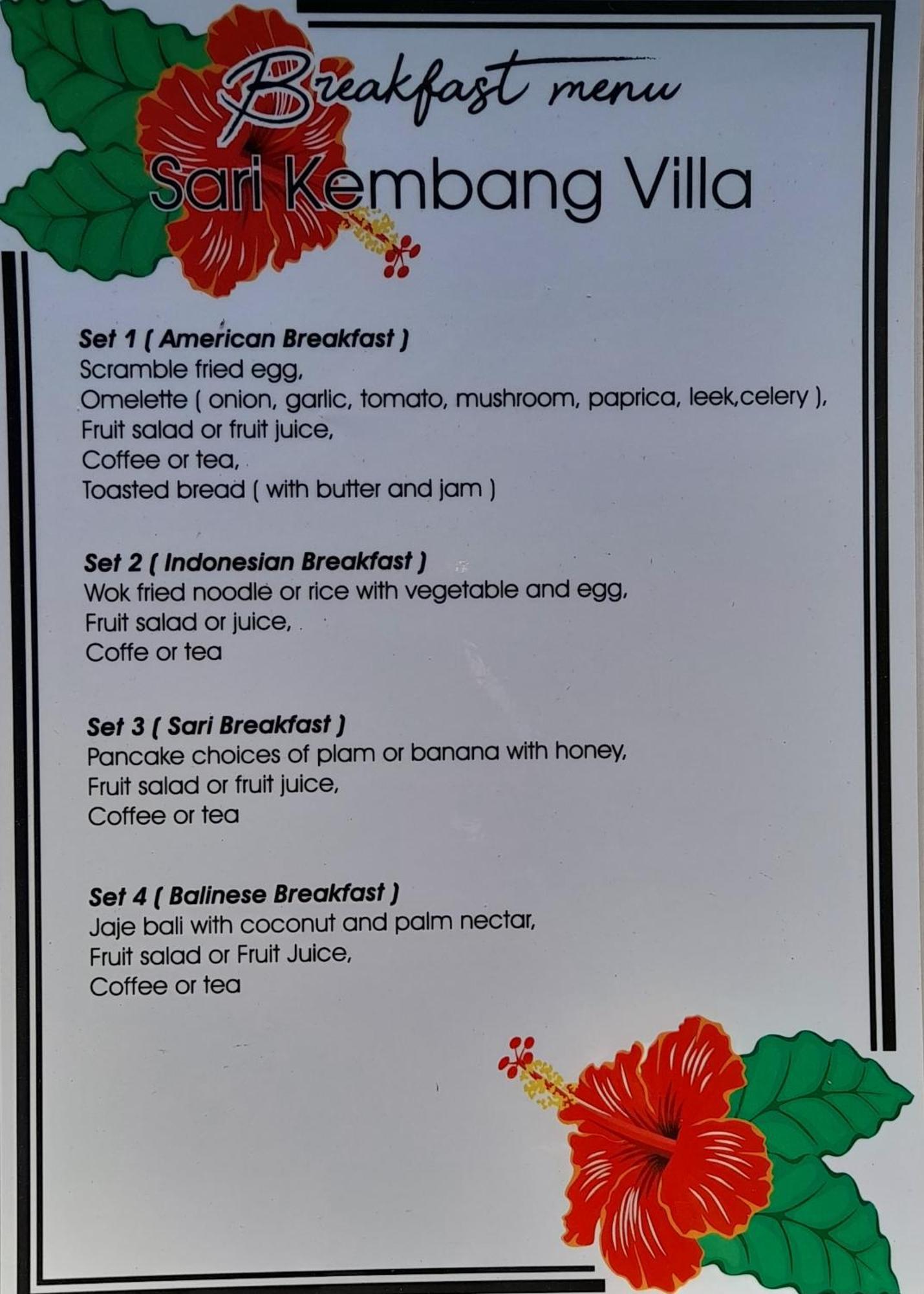 Sari Kembang Villa Ubud 1 Exteriör bild